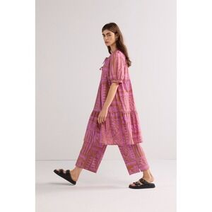 SUMMUM Cotton cyclaam hose trousers purple NWT pants